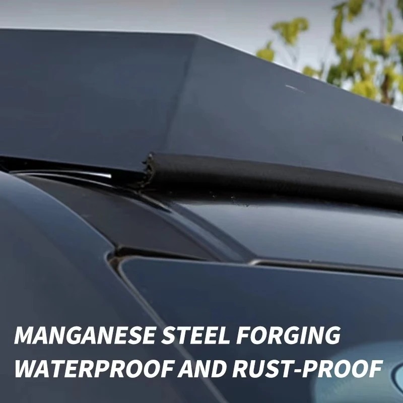 New Design Car Body Parts Steel Side Ladder Detachable Luggage Roof Rack for Haval H9 2025 Accessories